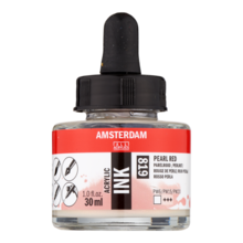 Amsterdam Ink-819-Pearl Red