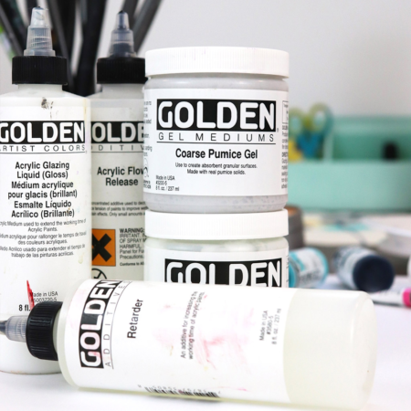 Golden Mediums, Gesso and Varnishes