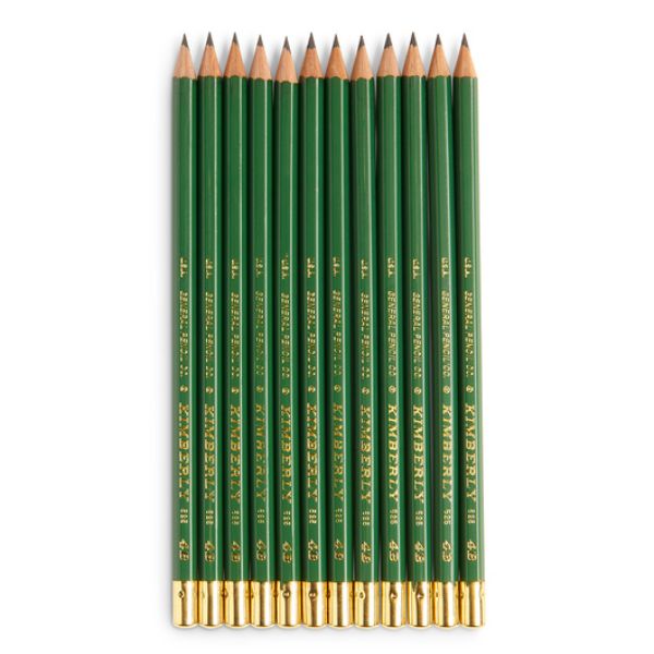 generals kimberly drawing pencils