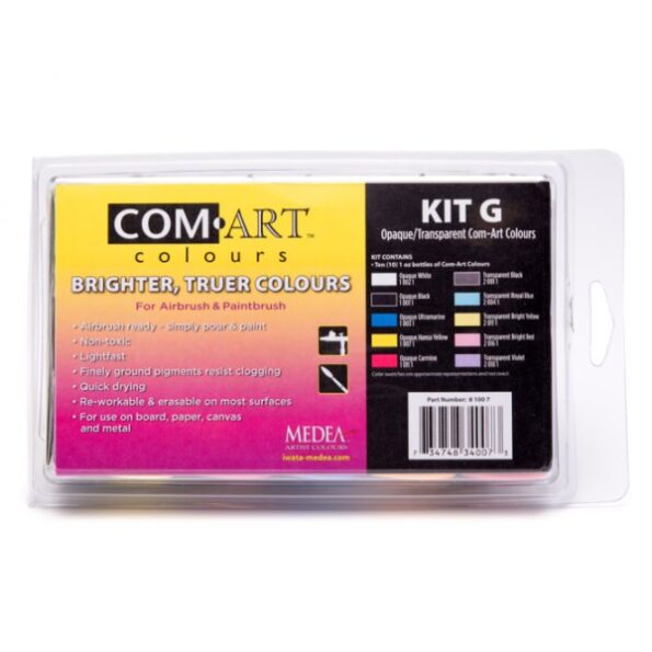 Com Art Colours Opaque:Transparent Kit G
