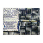 Gargi Soft-Cover Handmade Journals, Blue Batik