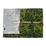 Gargi Soft-Cover Handmade Journals, Olive Batik