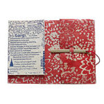 Gargi Soft-Cover Handmade Journals, Rose Batik