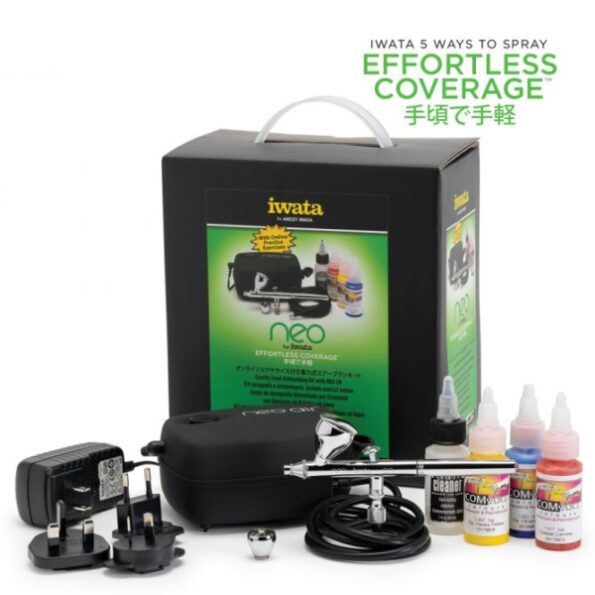 NEO for Iwata gravity feed airbrushing set with NEO CN