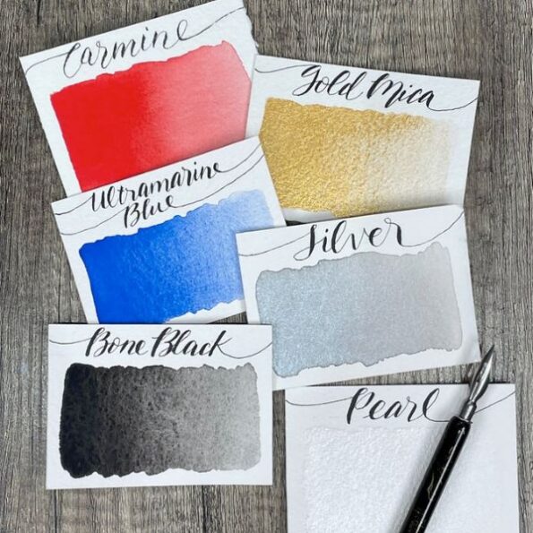 stoneground calligraphy palettes