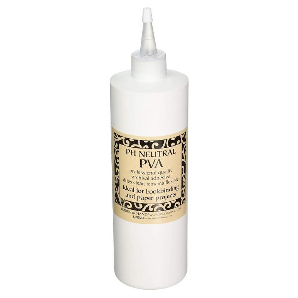 Lineco Neutral pH Adhesive, Permanent PVA Glue, Dries Clear, 4oz