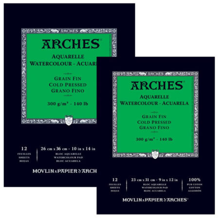 25% off Arches Watercolour Pads