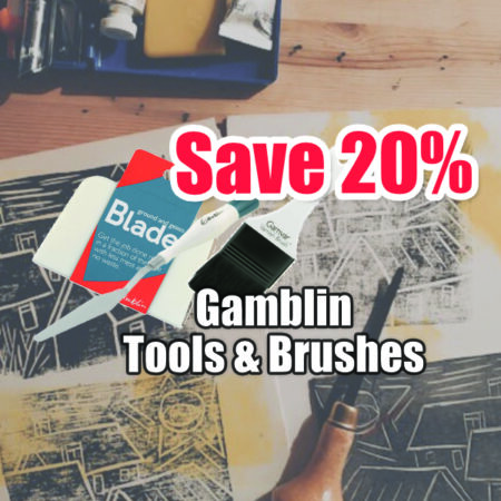 Gamblin tools & brushes