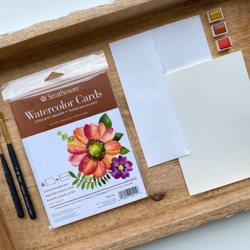 Strathmore Watercolor Cards 9.2cmx13cm